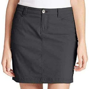 Eddie Bauer Adventurer 2.0 Skort - Dark Smoke NWT